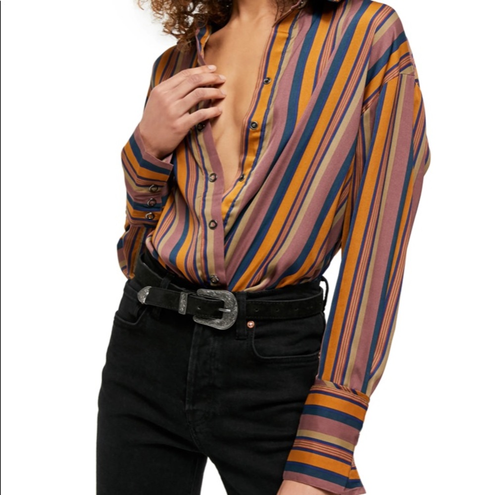 Free People All Smiles, Autumn long sleeve top XL